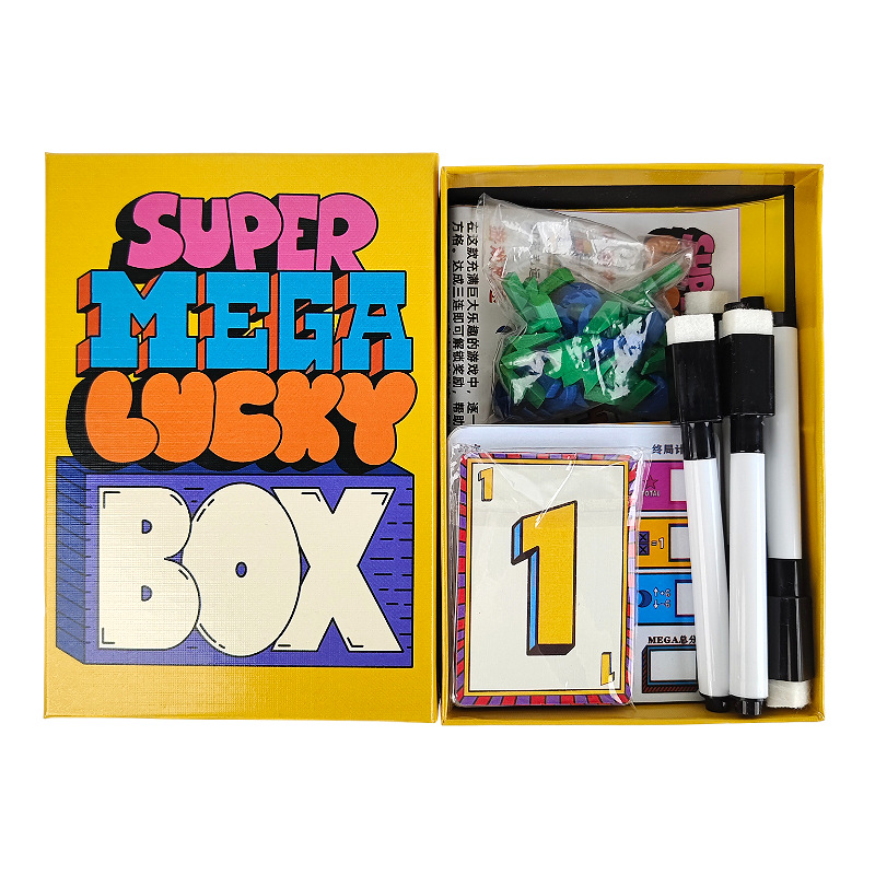 Super Mega Lucky Box Board Gam - огляд і ціна Party Games Board Game