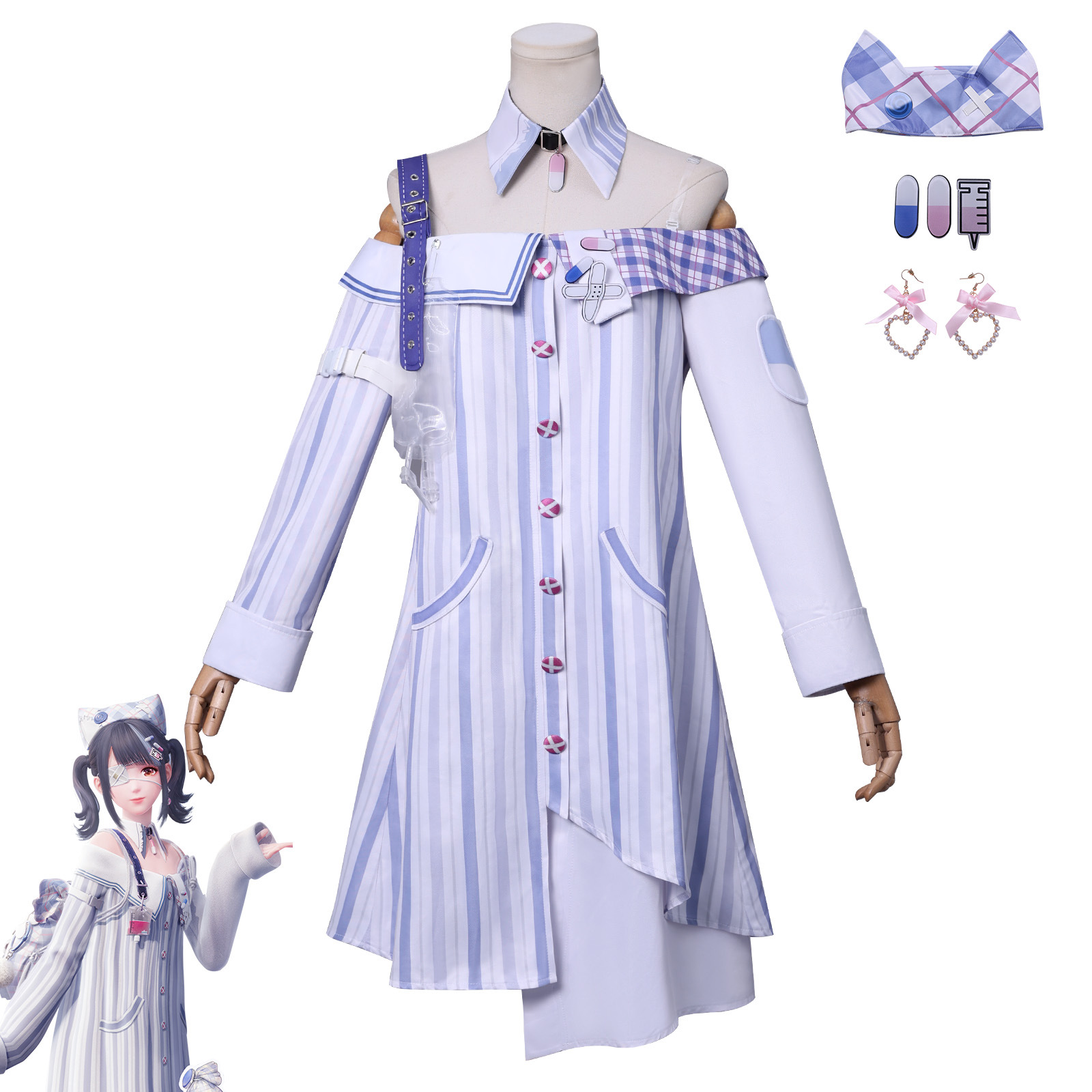 Infinity Nikki Patient Gown La - огляд і ціна Party Games Lab