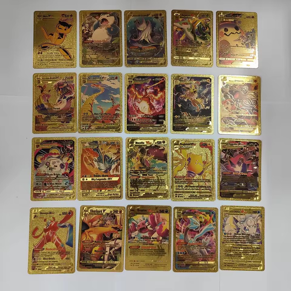 New 55PCS Pokémon Cards Vmax G - огляд і ціна Party Games Board Game