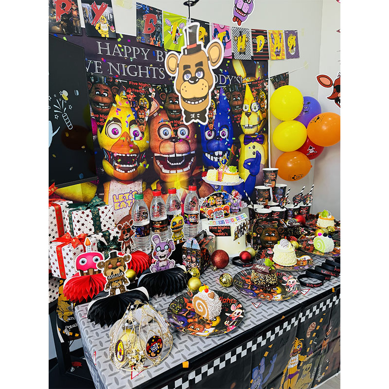 FNAF Themed Paper Plate Cups C - огляд і ціна Party Games At Wedding