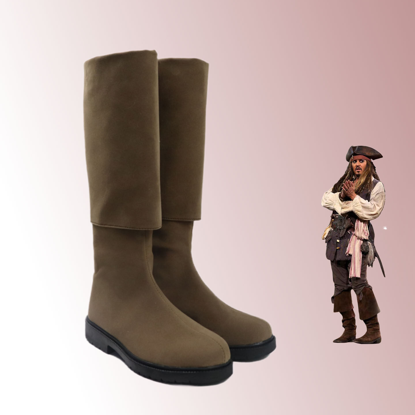 Jack Sparrow Cosplay Shoes Bro - огляд і ціна Party Games Jack