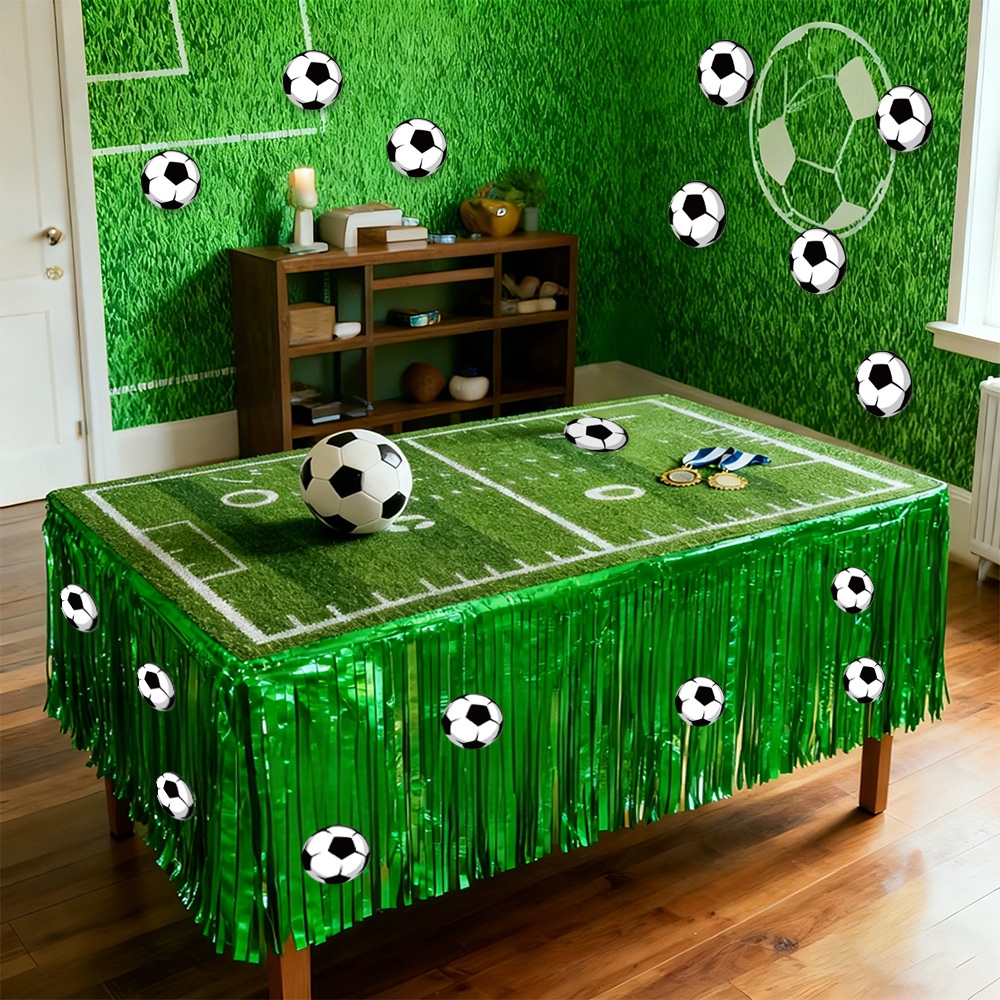 Green Foil Table Skirt and 10  - огляд і ціна Party Games At Wedding