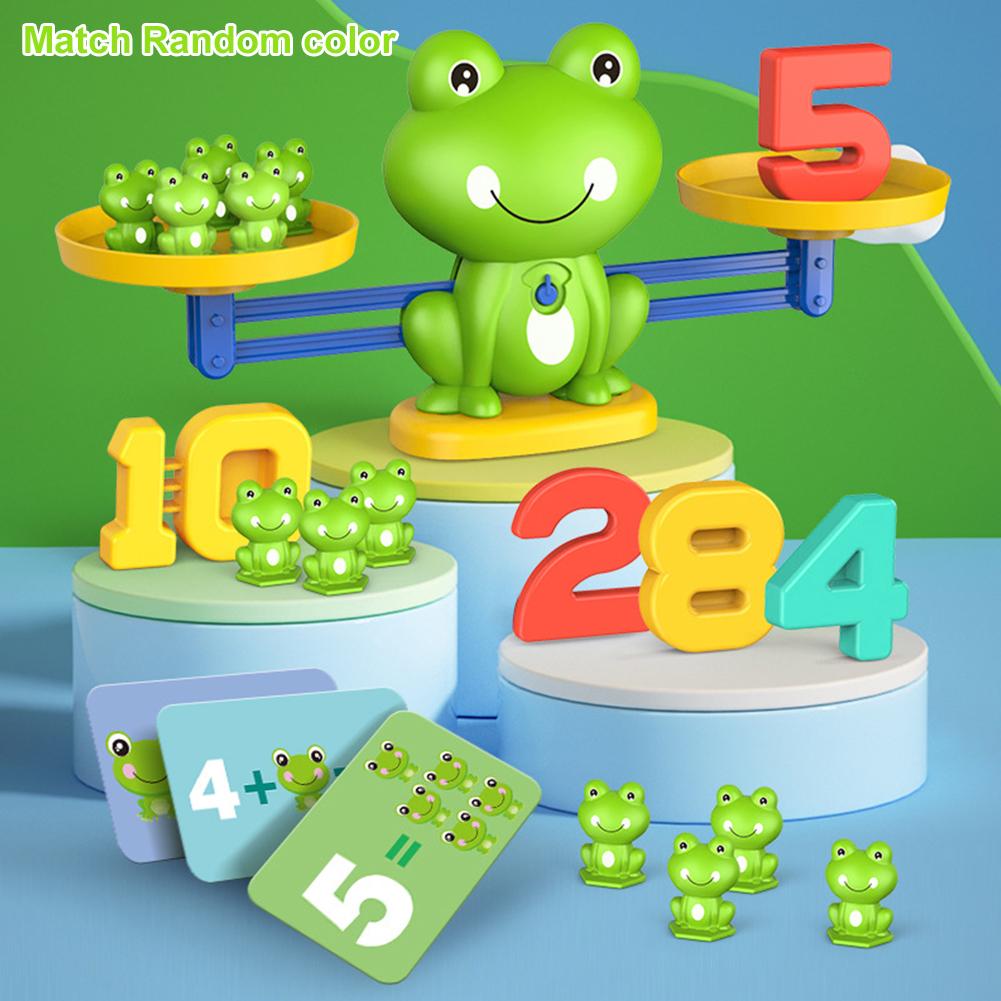 1Set Frog Balance Scale Cards  - огляд і ціна Party Games Board Game