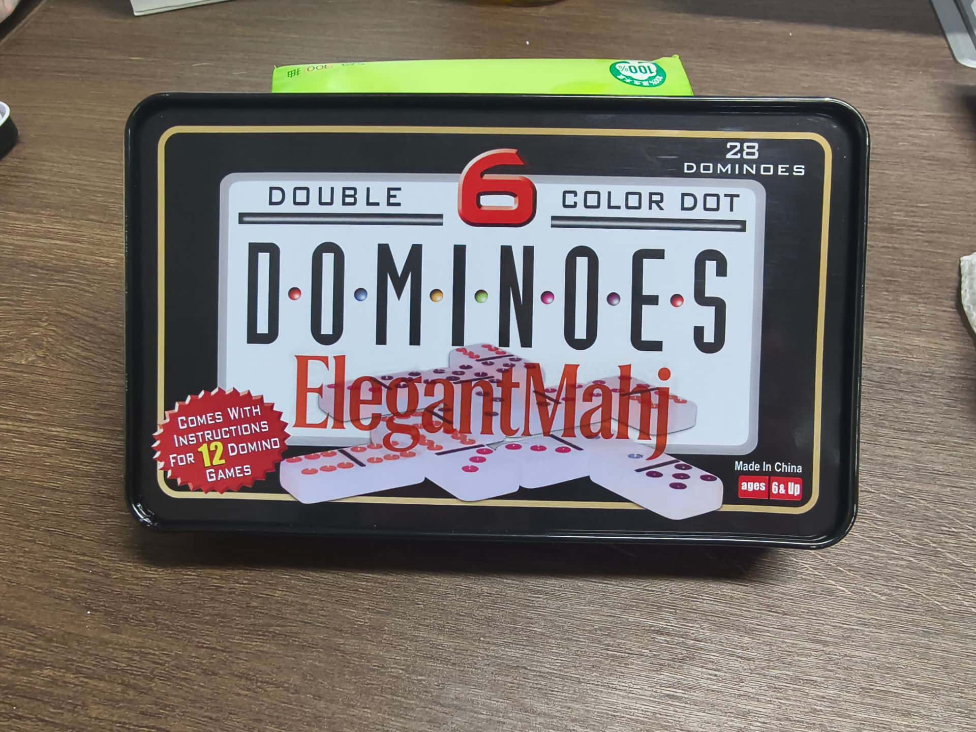 ElegantMahj Double Six Dominoe - огляд і ціна Party Games Board Game