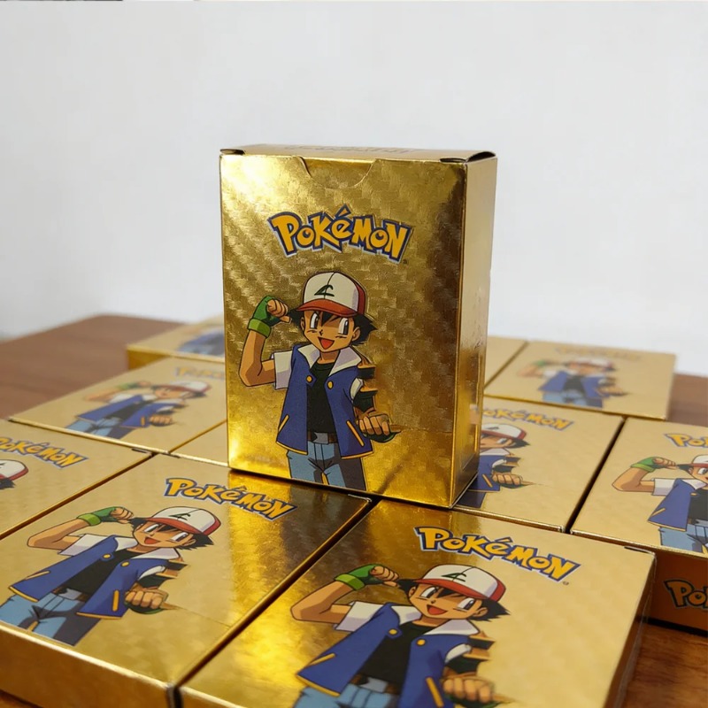 55PCS Pokemon Cards Vmax GX Go - огляд і ціна Party Games Board Game